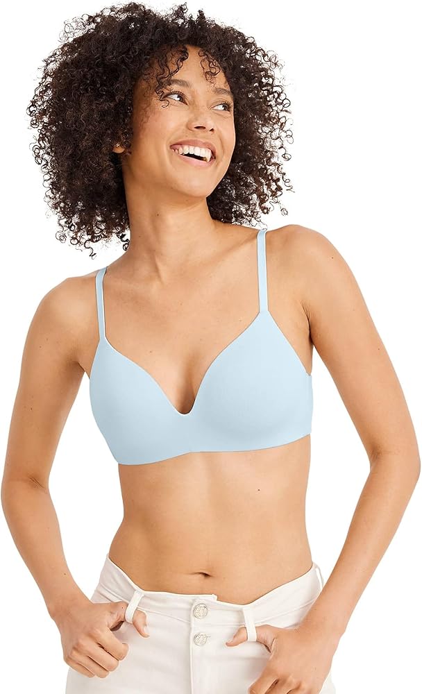 Jockey Women's Bra Smooth & Sleek Supersoft Demi Coverage Wirefree T-