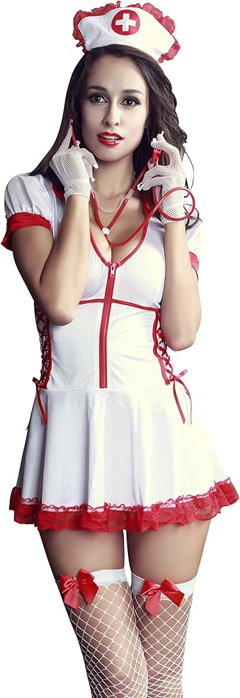 Sexy Business Attire Uniform Complete Set Nightie Racy Lingerie