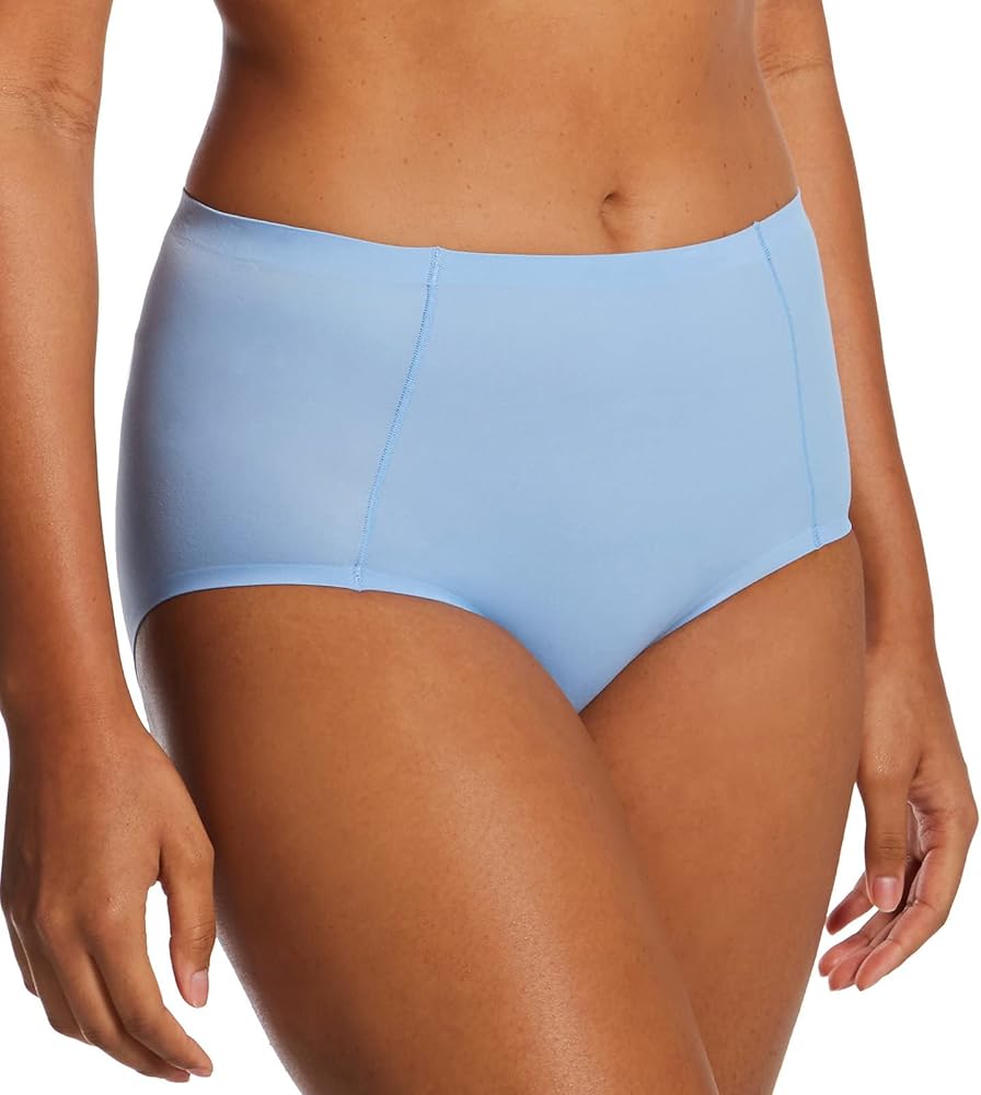 Bali Women's Soft Touch Brief Panty, DFSTBF, Blue Sky Ahead, 6