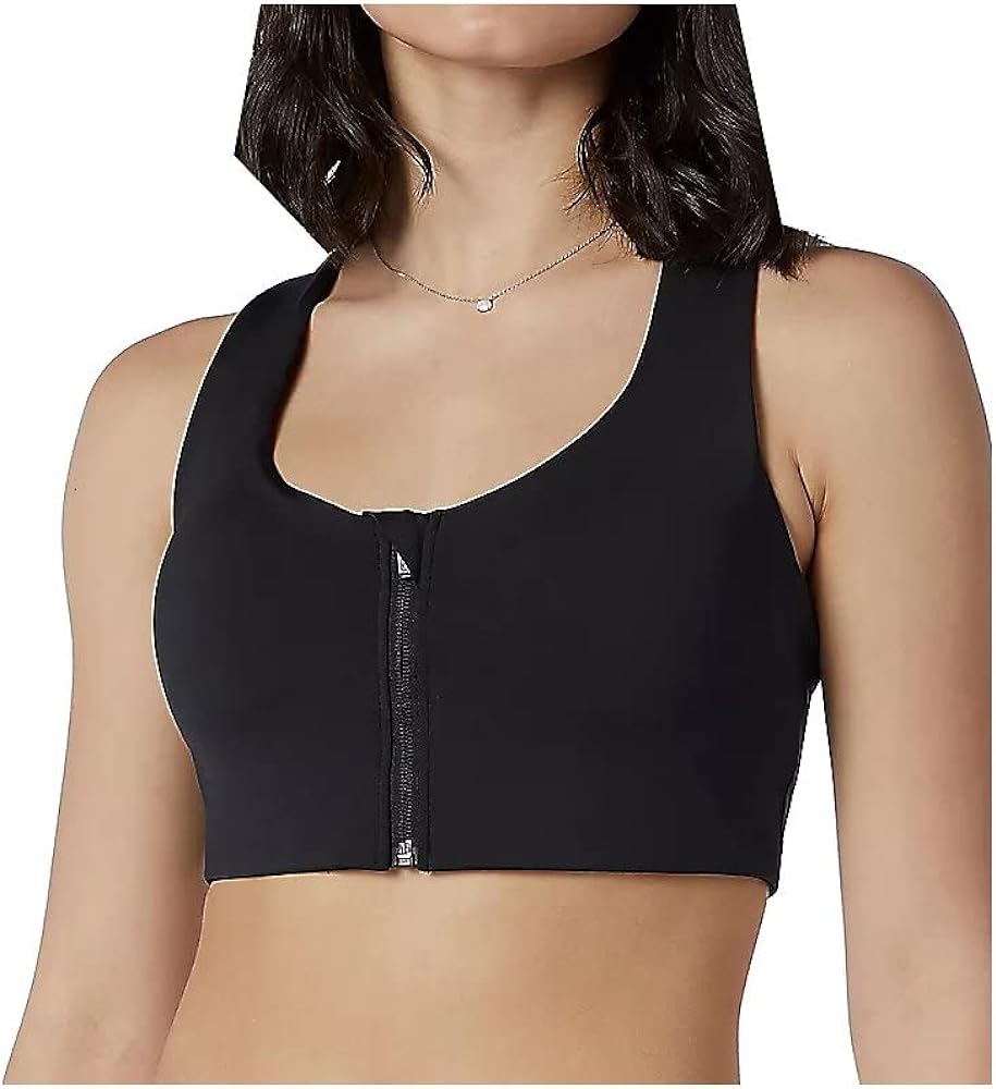 New Balance Women's Nb Power X Zip Front Bra