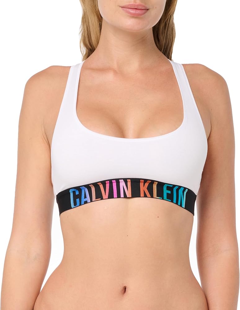 Calvin Klein Women's Intense Power Pride Racerback Unlined Bralette