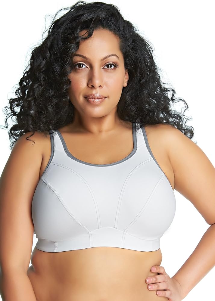 Goddess Women's Plus Size Wireless Soft Cup Sports Bra