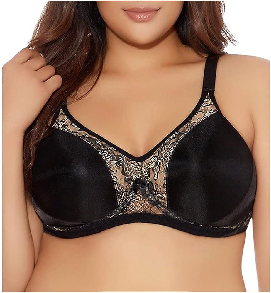 GODDESS Women's Plus Size Yvette Seamless Banded Full Coverage Underwired Bra