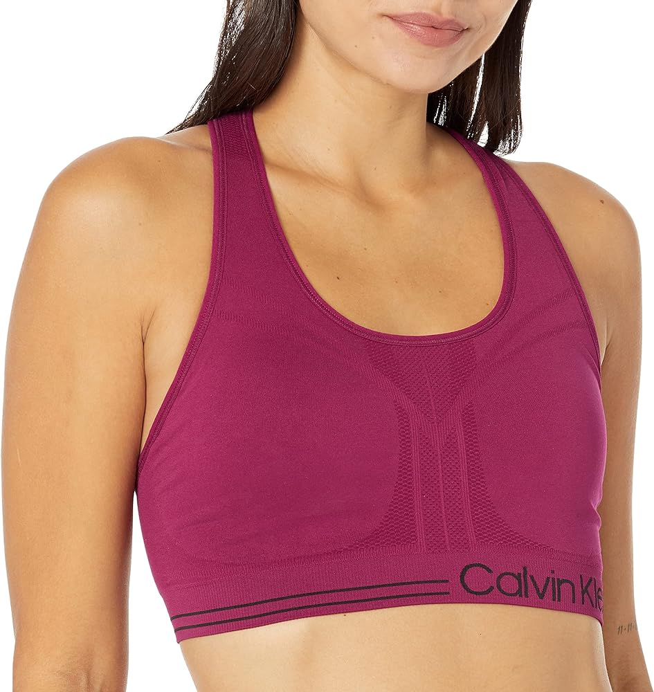 Calvin Klein Performance Calvin Klein Women's Premium Performance Moisture Wicking Medium Impact Sports Bra