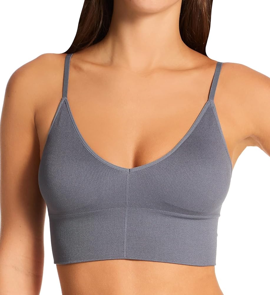 Maidenform Women's Pure Comfort Feel Good Seamless Side Brami, DM2302, Silver Lining, L