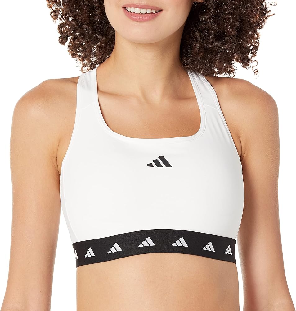 adidas Women's Powerreact Training Medium Support Techfit Bra