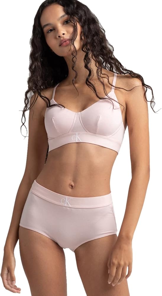 Calvin Klein CK One Plush 8.25 High-Waist Hipster Barely Pink MD (Women's 8-10)