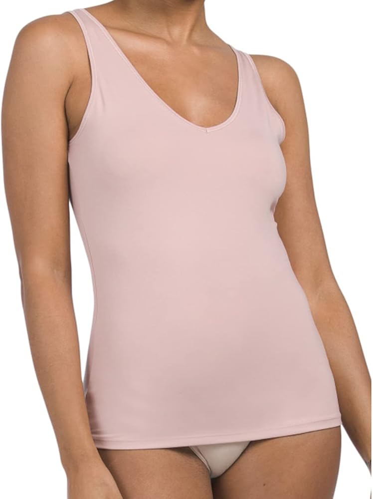 Spanx Assets Rosebud Women's Smoothing Tank Top (Rosebud)