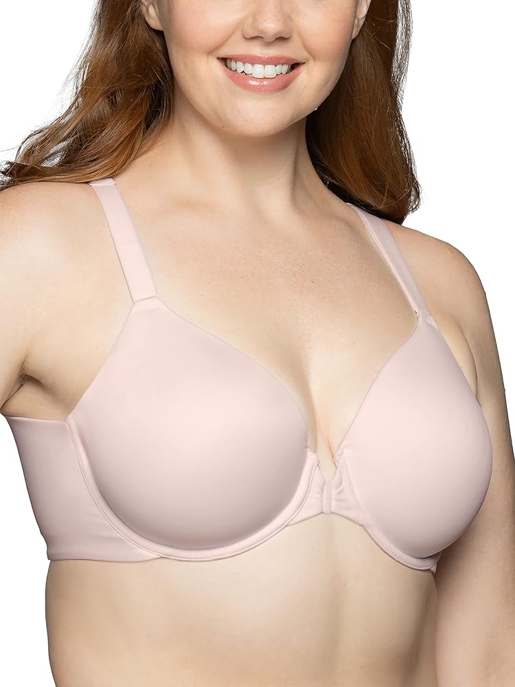 Vanity Fair womens Full Figure Front Closure Bra, Beauty Back Smoothing, Lightly Lined Cups Up to Ddd