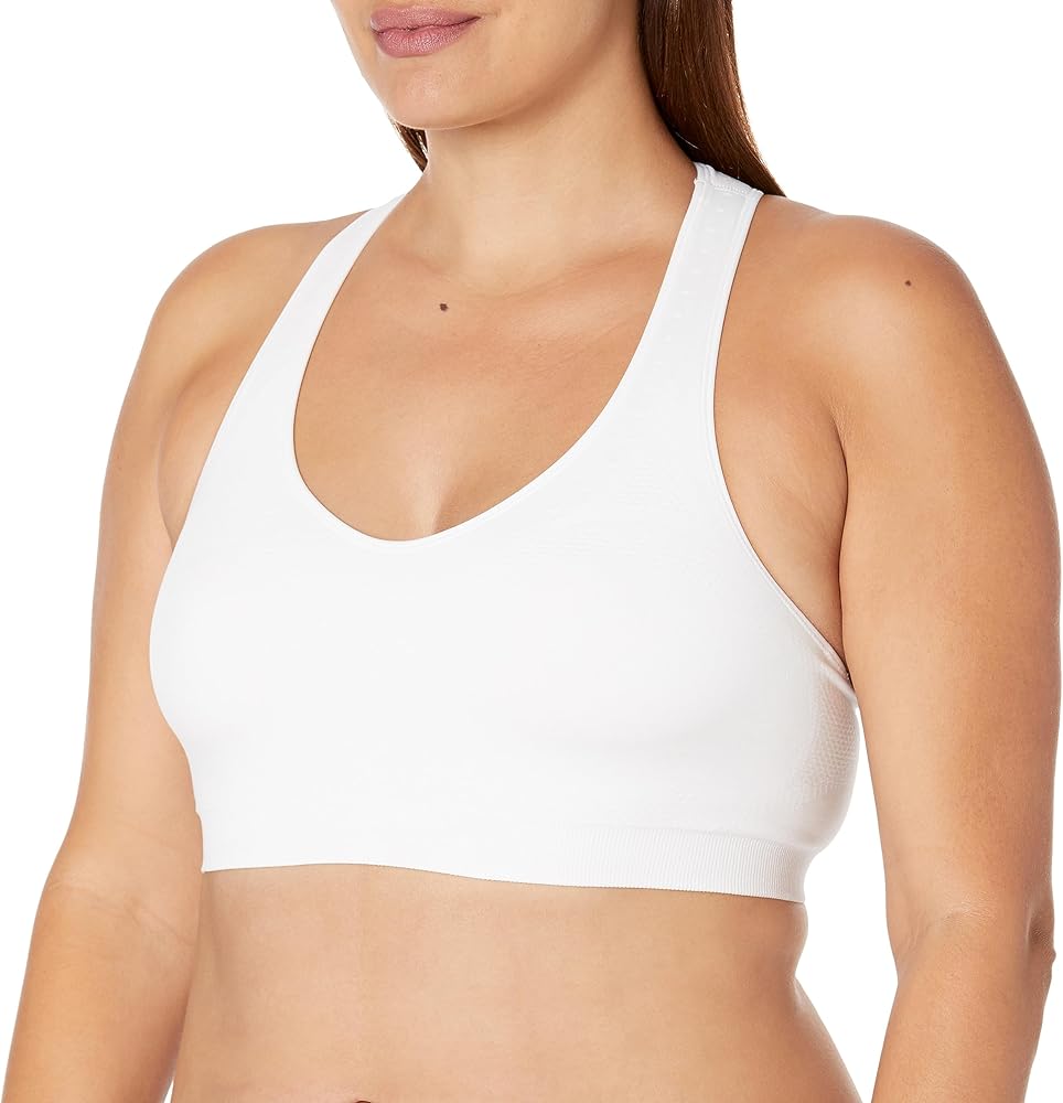 Hanes Womens Sport Seamless Racerback Sports Bra