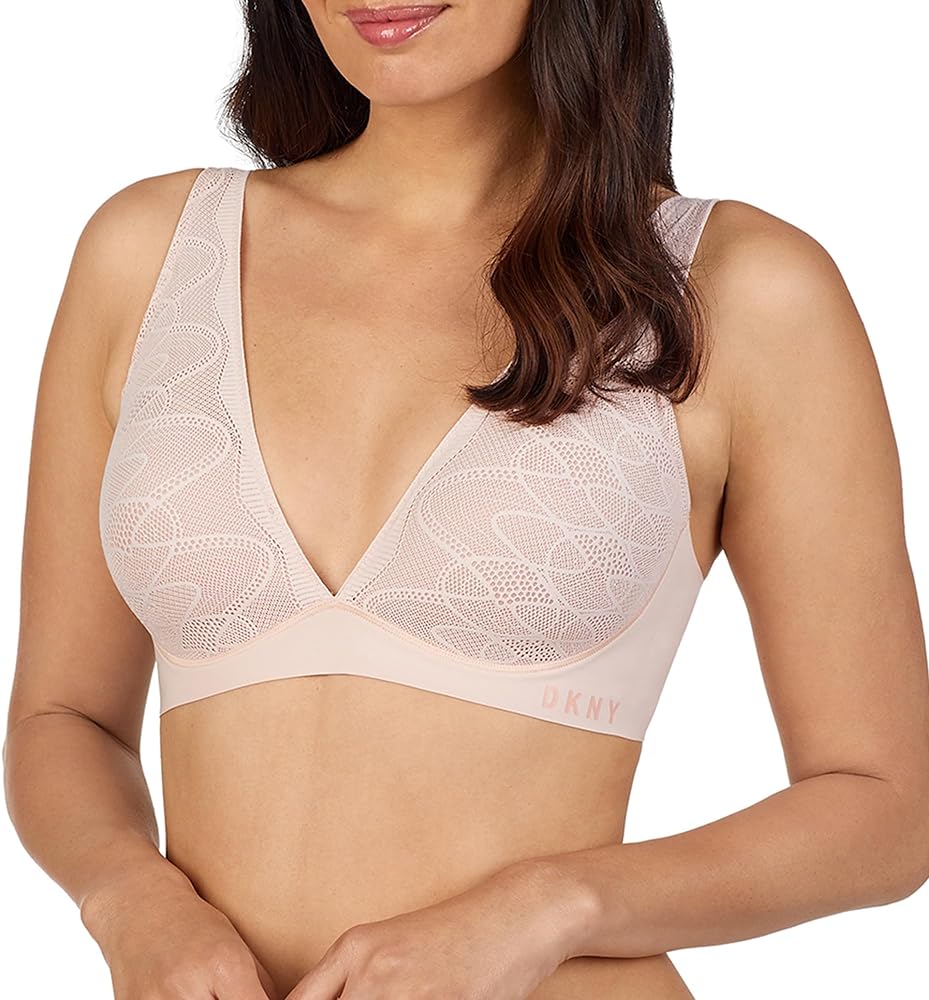 DKNY Women's Lace Comfort Wireless Bra