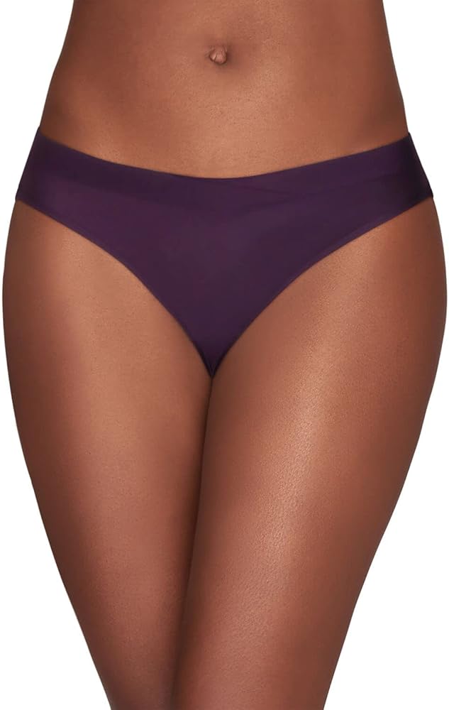 Vanity Fair Womens Beyond Comfort Silky Stretch Bikini Panty, 8, NH Sangria