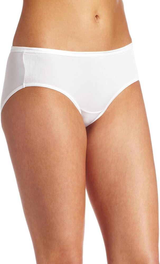 Vanity Fair womens Illumination Hipster Panties, Silky Stretch & Satin Trim