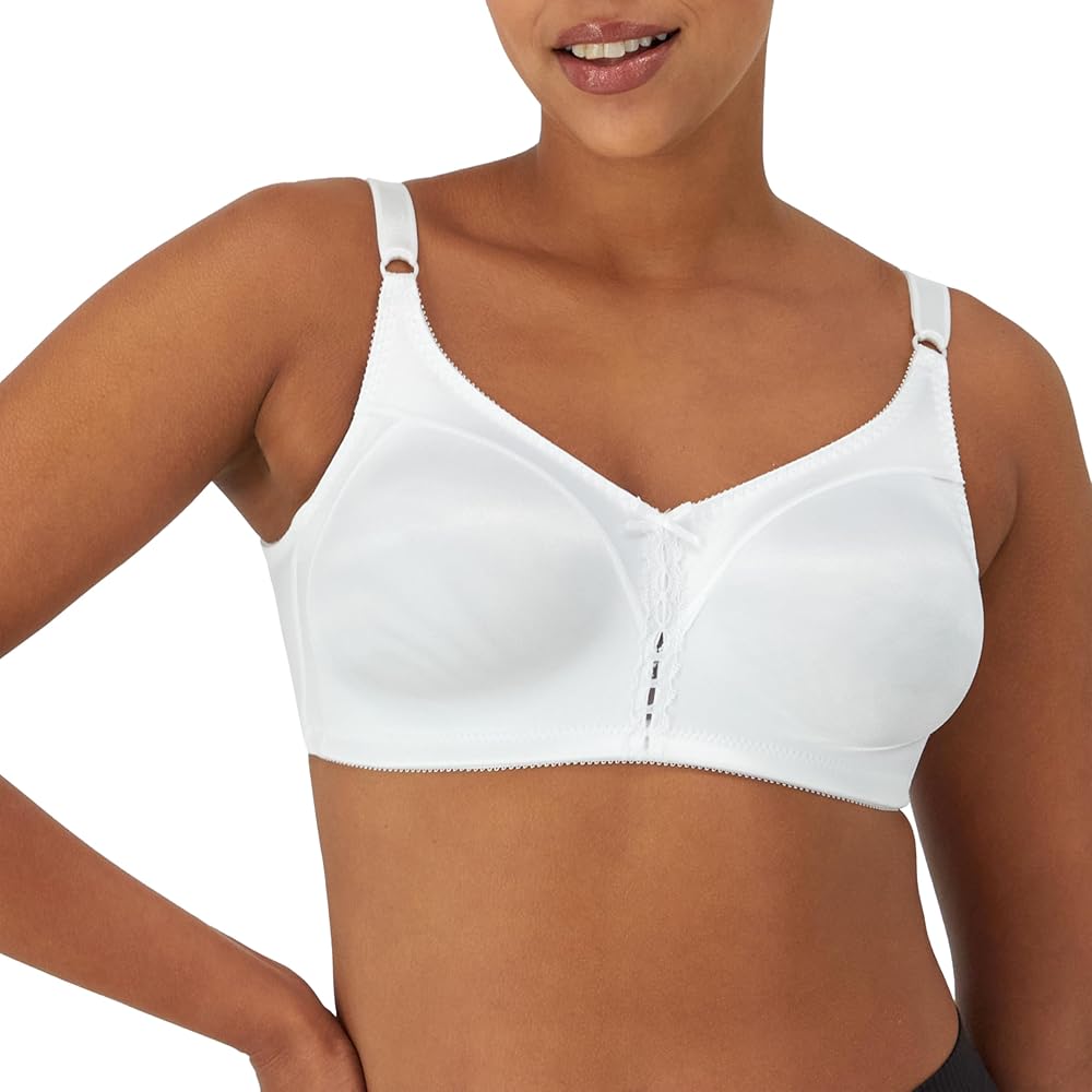 Bali Women's Double Support Wireless Bra,Comfortsoft Full Coverage Wirefree Bra,Df3820