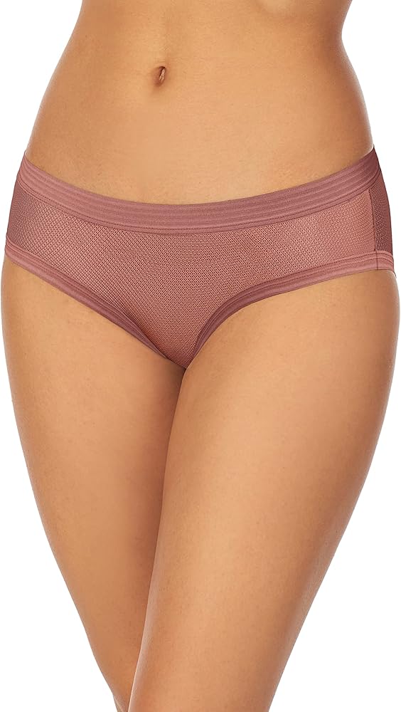 DKNY Women's Sheer Stripe Hipster