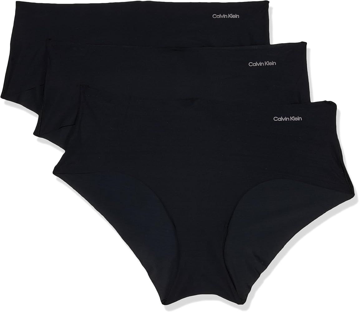 Calvin Klein Women's Invisibles Hipster Multipack Panty