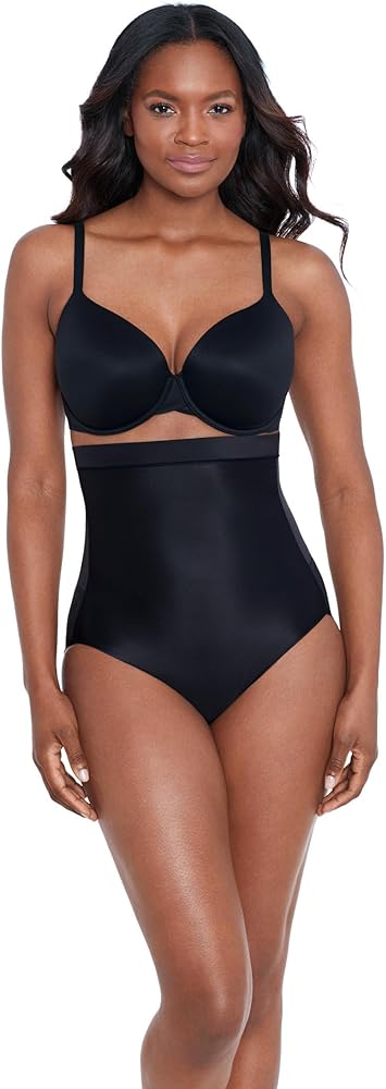 Miraclesuit Extra Firm Core Contour High-Waist Brief Black S (Women's 4-6)