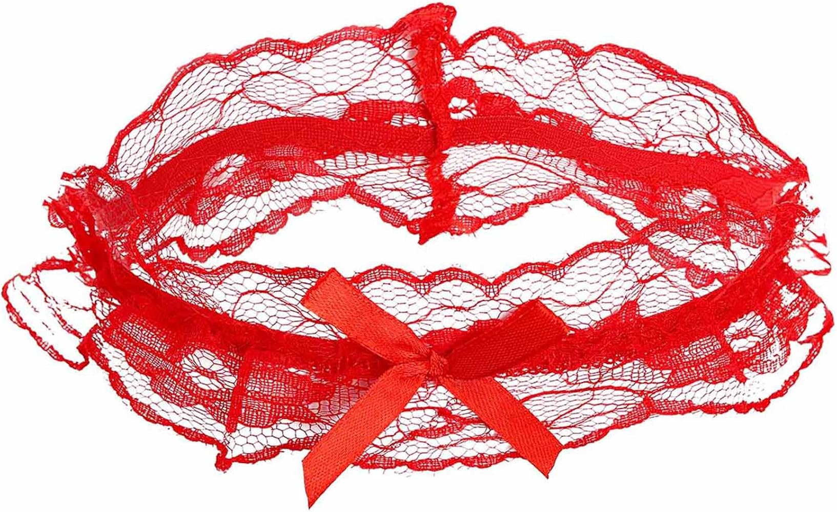 Florry Sexy Wedding Garter Lace Women Garter Belt for Bride Tossing Thigh Garters Bowknot Elastic Leg Ring for Party Prom