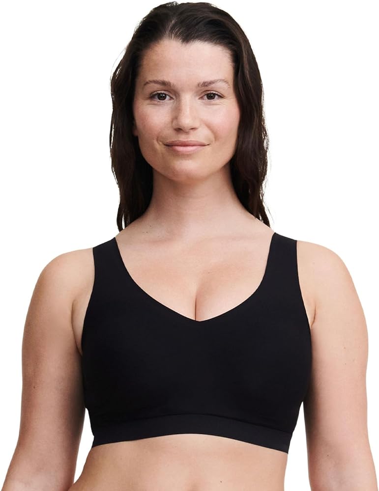 Chantelle Women's Soft Stretch Padded V-Neck Bra Top