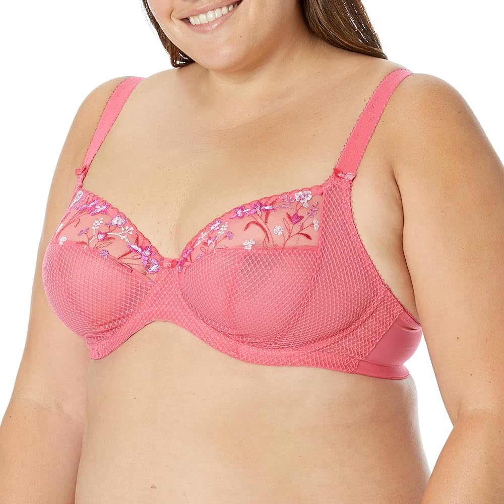 Elomi Women's Plus Size Plunge, Honeysuckle, 46DD