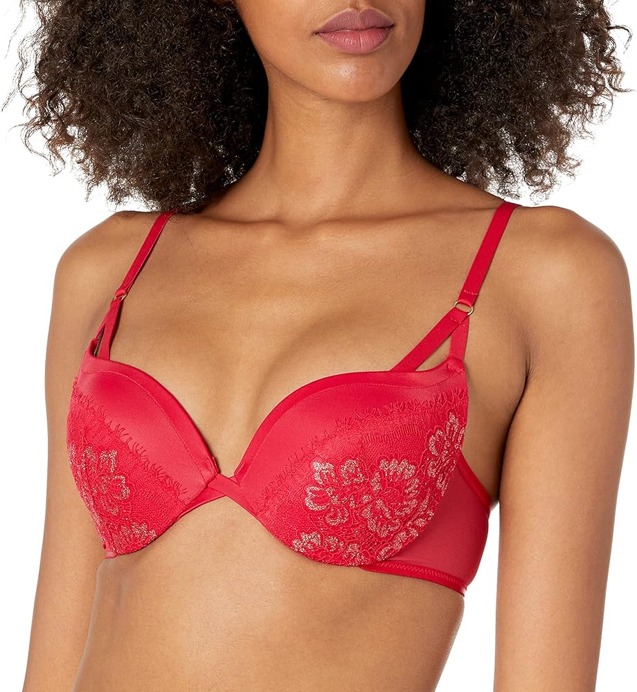 Maidenform Women's Love The Lift Underwire Demi, Smoothing Lace-trim Bra (Retired Colors)