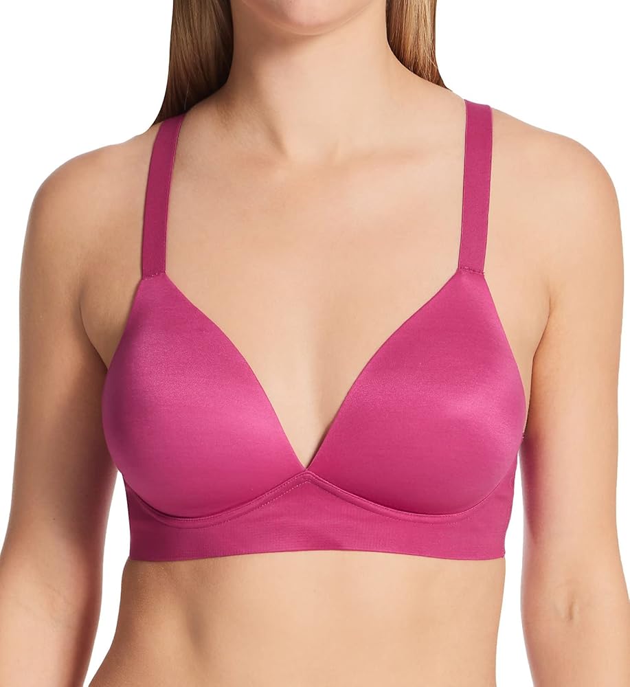 Bali Women's Comfort Revolution Soft Touch Perfect WireFree Bra, DF3460, New Signature Berry, 2X