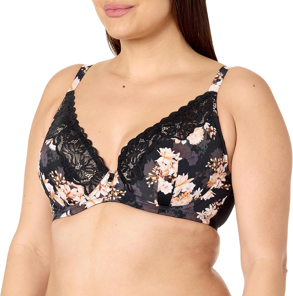 City Chic Women's Citychic Plus Size Anine Ct Plunge Bra