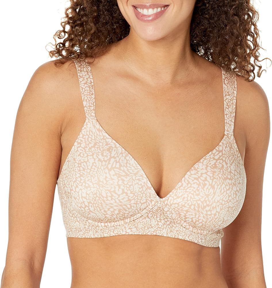 Bali Women's Comfort Revolution Wirefree Bra, Soft Touch Ultimate Wireless Support Bra