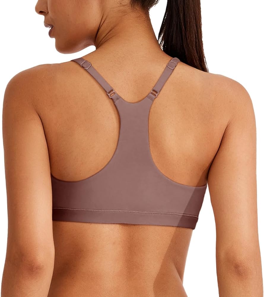 REORIA Women's Racerback Wireless No Padded Comfortable Sleep Bralettes Bras for Women