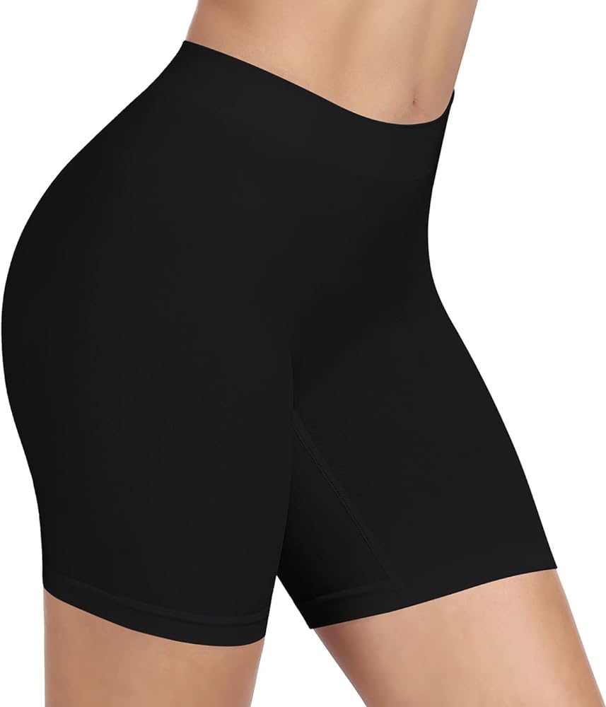 BESTENA Slip Shorts Seamless Smooth Workout Yoga Bike Shorts for Women Under Dresses