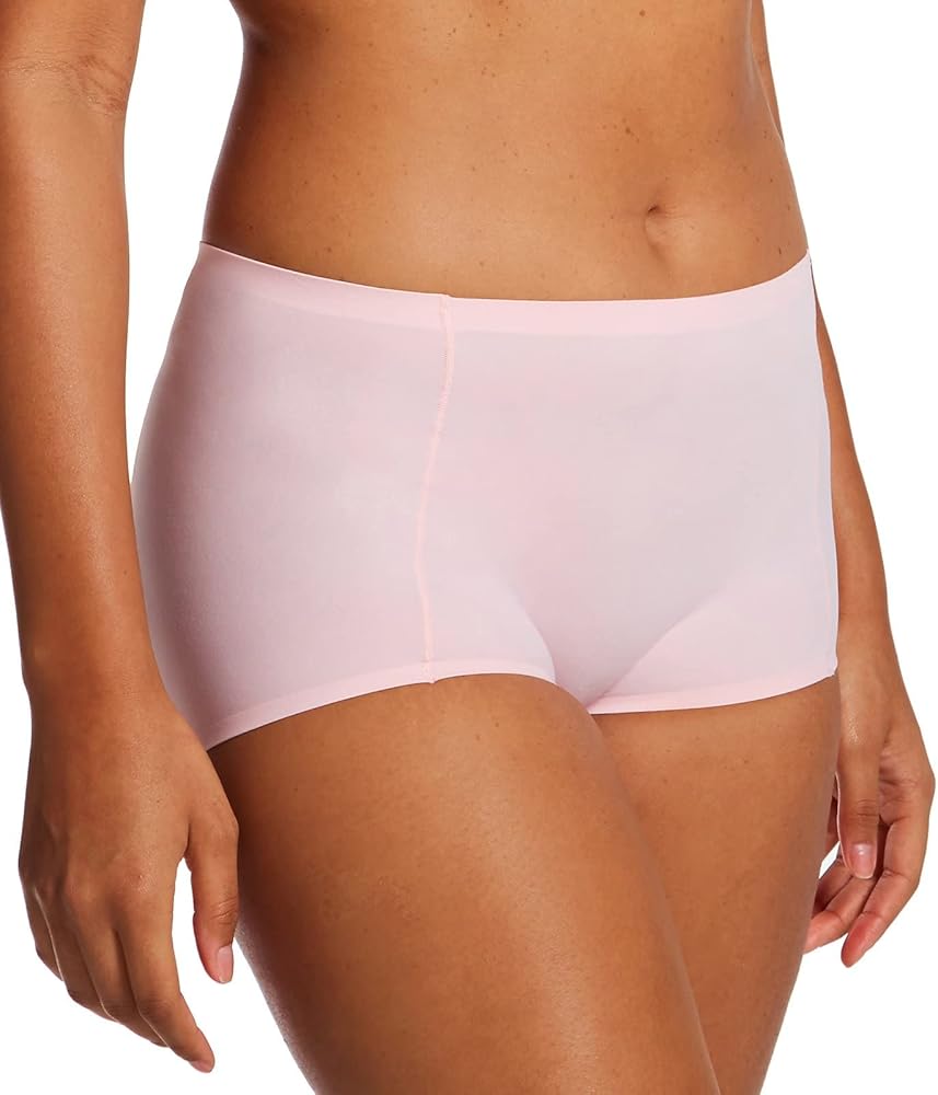 Bali Women's Soft Touch Boyshort Panty, DFSTBS, Gentle Peach, 6