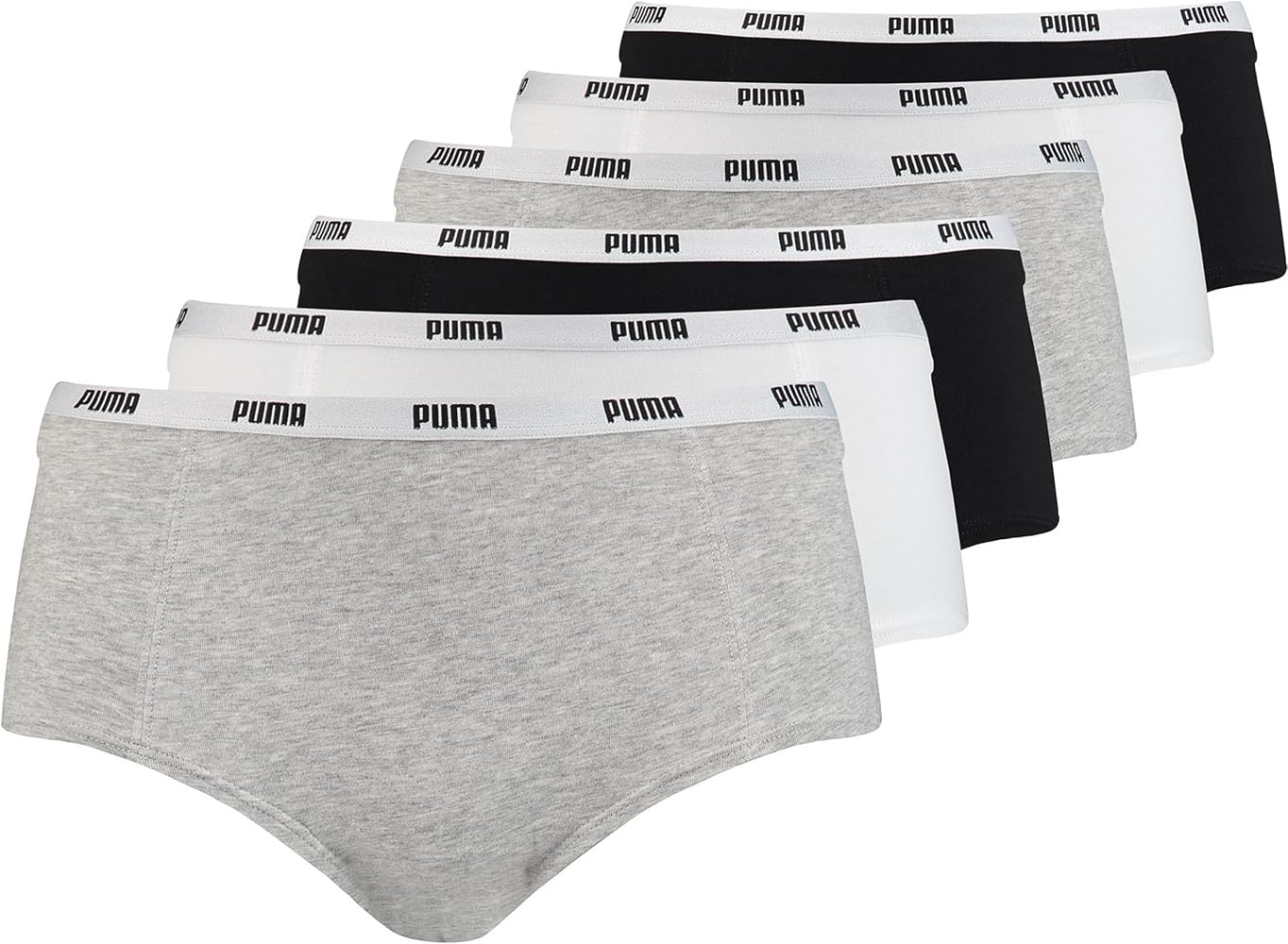 PUMA 701218976 Women's Hipster Briefs Underwear