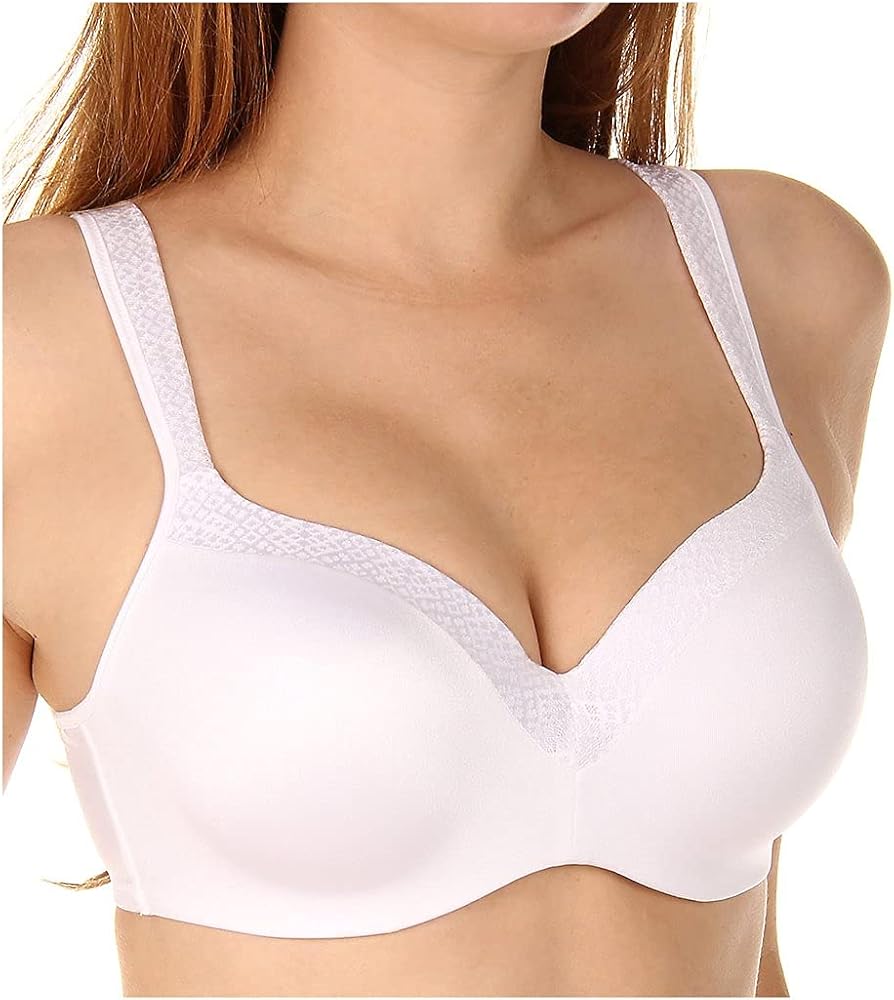 PLAYTEX Women's Secrets Coverage Underwire, Balconette T-Shirt Bra for Full Figures