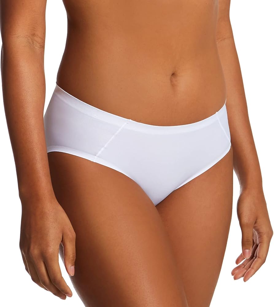 Bali Women's Soft Touch Hipster Panty, DFSTHP, White, 8