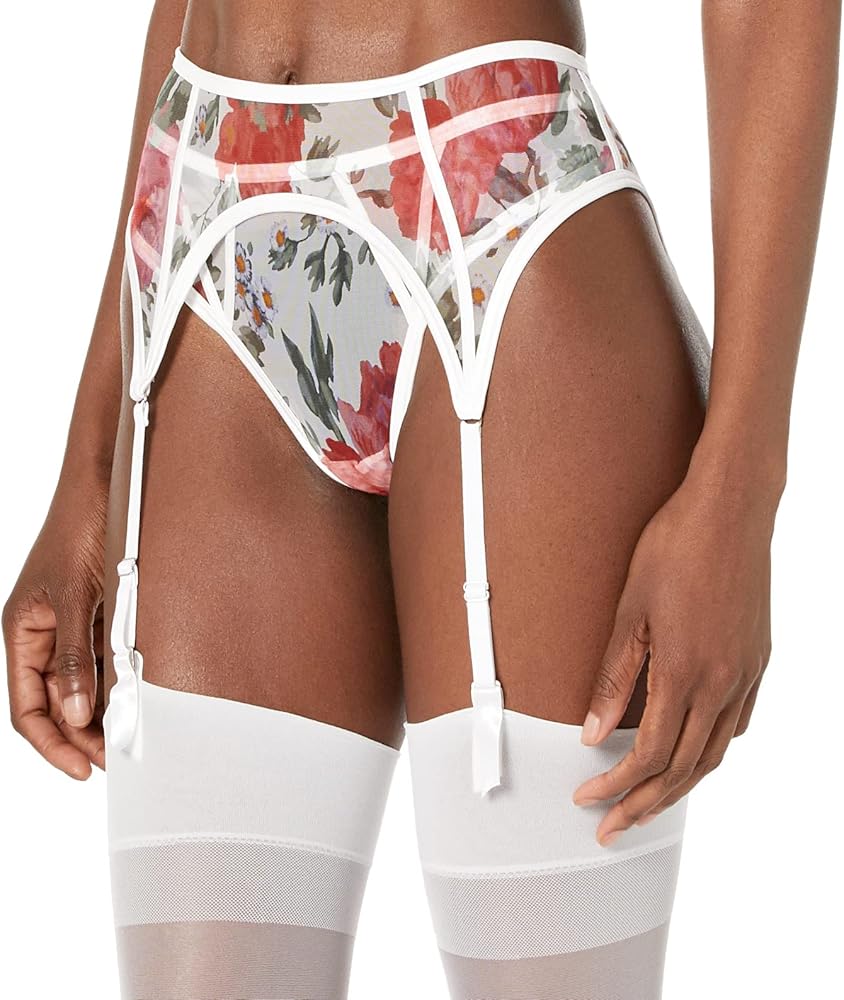 Cosabella womens Sardegna Printed GarterbeltGarter Belt