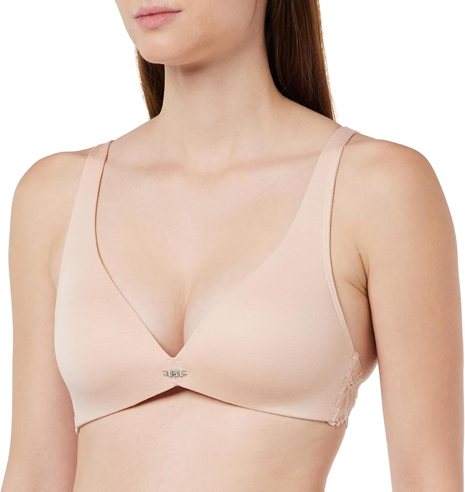 Emporio Armani Women's Dreamy Viscose Lace Padded Bralette Bra