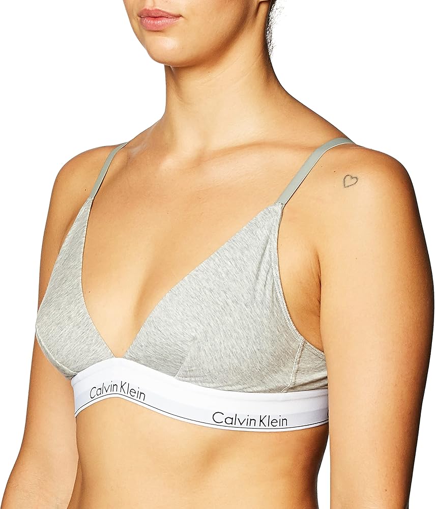 Calvin Klein Women's Modern Cotton Unlined Triangle Bralette