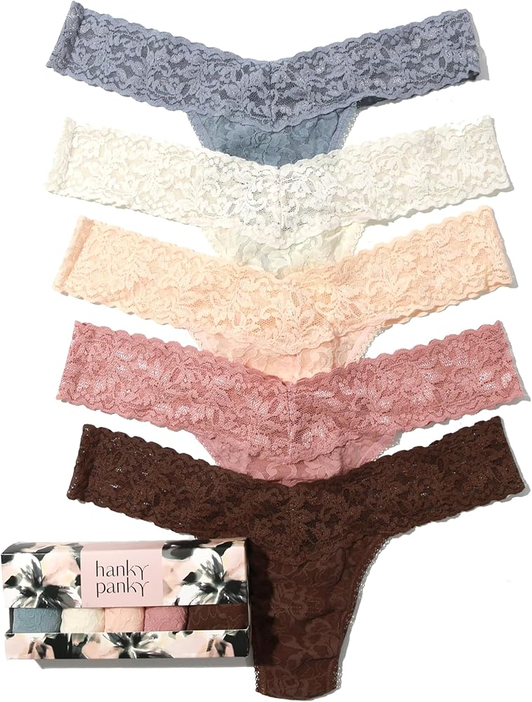 hanky panky LWR THG 5PK PRNT BOX