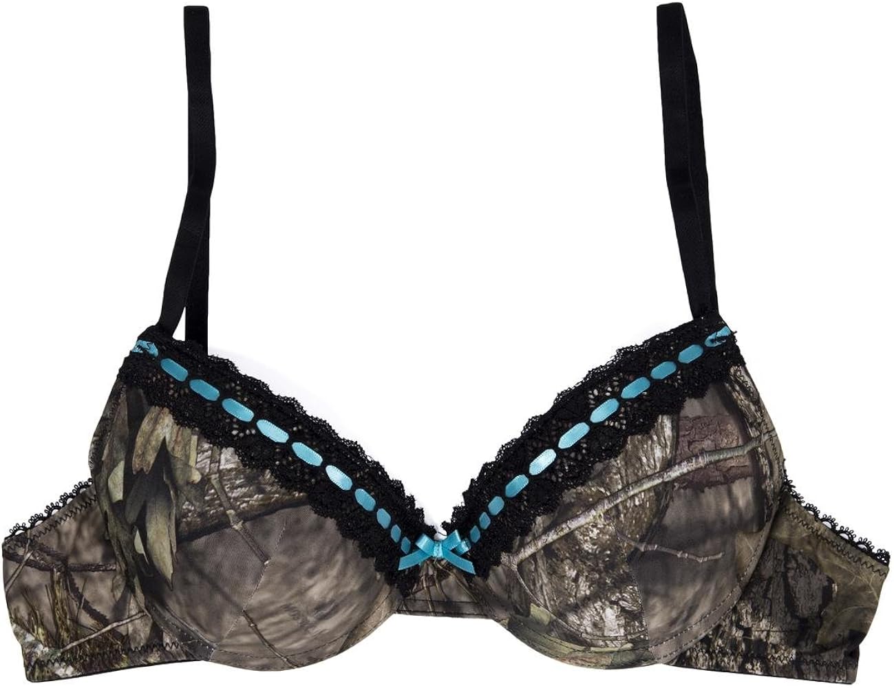 Padded Bra - Mossy Oak Break-Up COUNTRY W/Aqua 38D, 601652