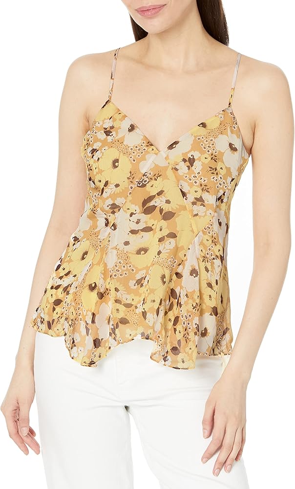 Joie Women's Amelia Top in Amber Gold Multi