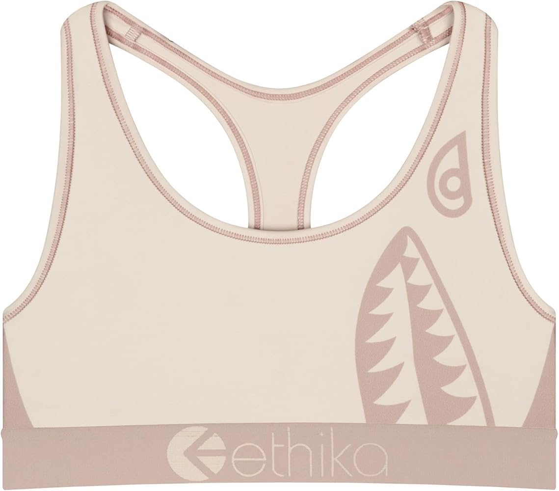 Ethika Womens Sports Bra | SubZero BMR Mocha Rose