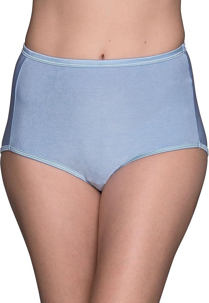 Vanity Fair Women's Illumination Brief Panty 13109, Faded Denim, 7