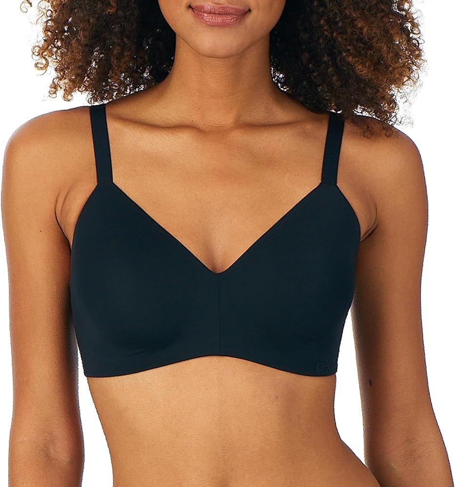 DKNY Women's Active Comfort Sports Bra, Light Impact