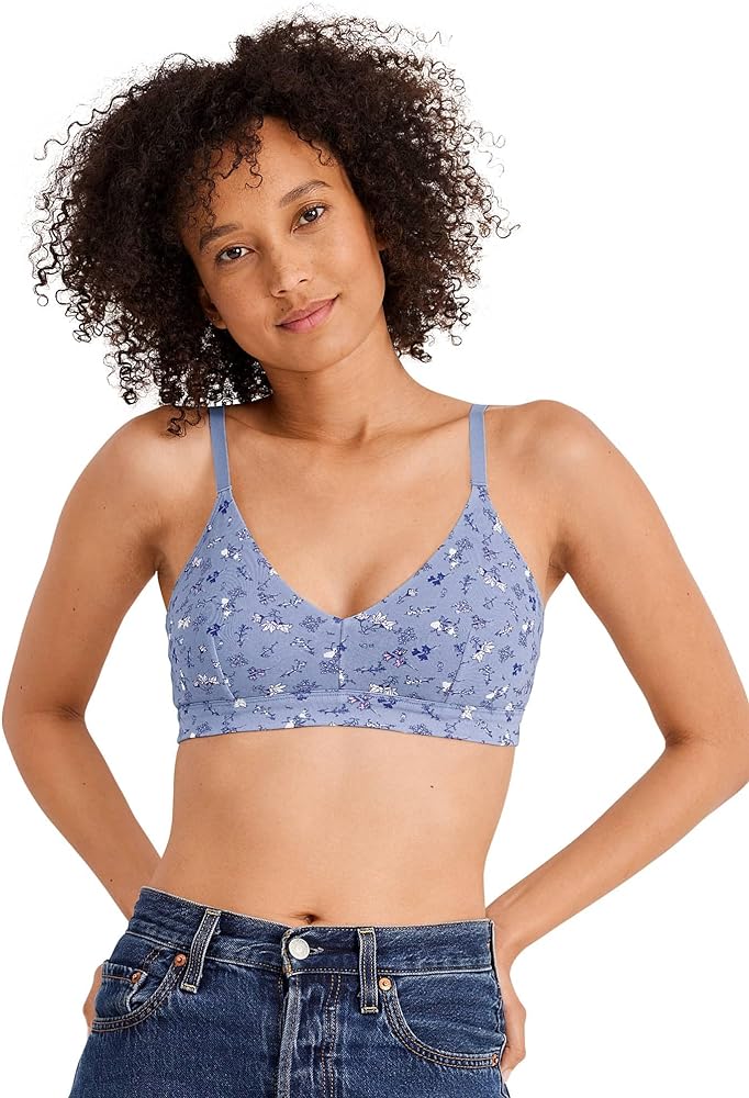 Jockey Women's Bra Organic Cotton Stretch Triangle Bralette