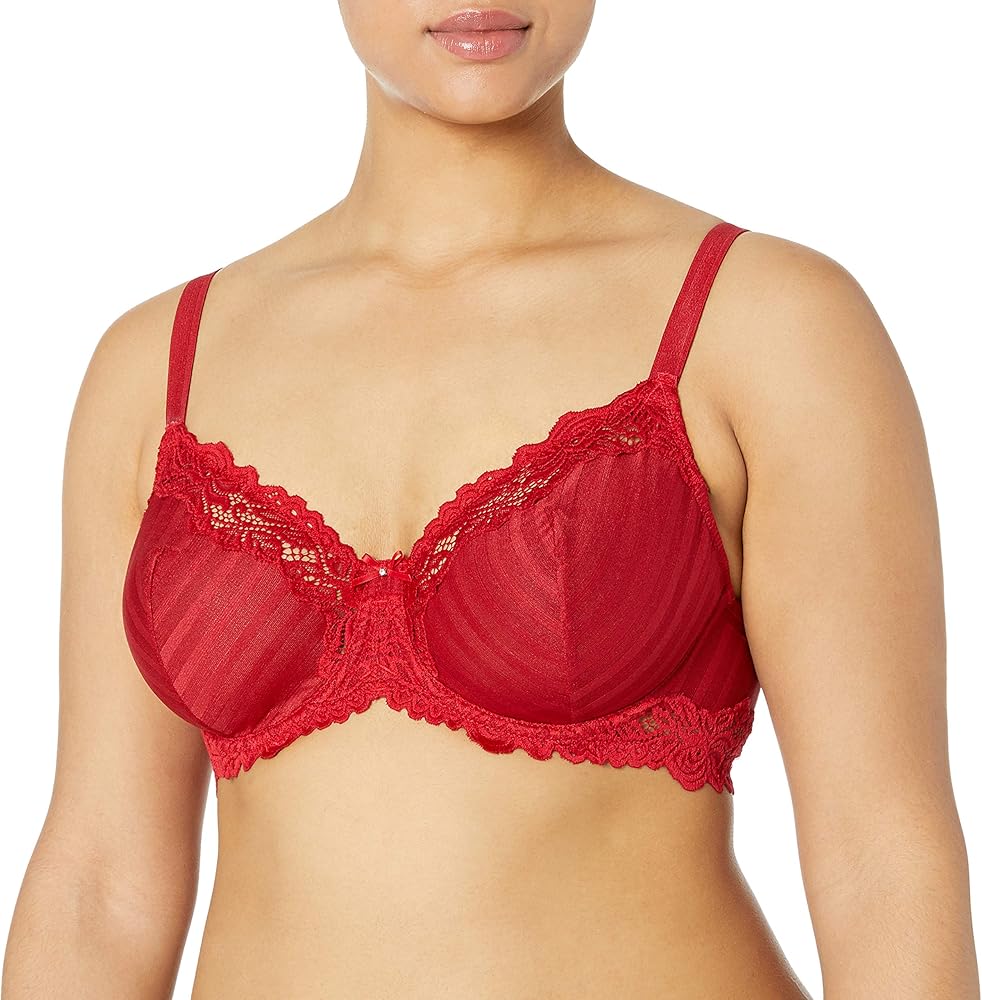 Lunaire Women's Plus Size Barbados Shadow Stripe Underwire Bra