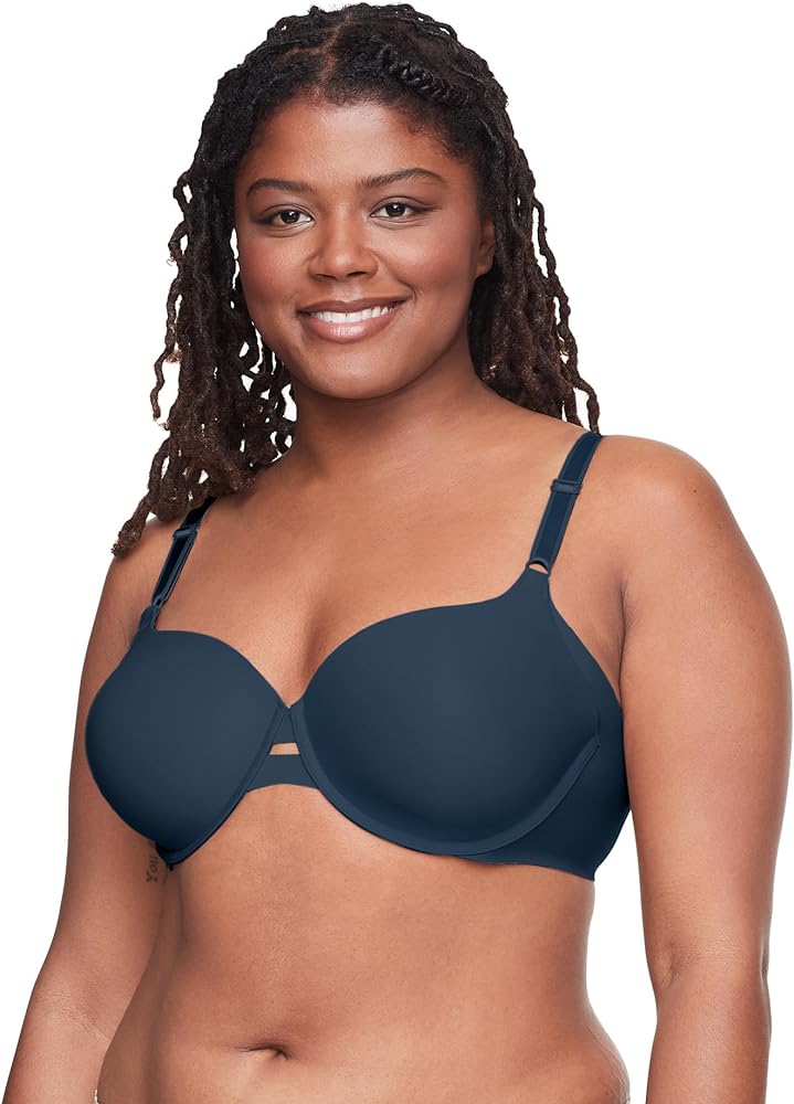 warner's Women's No Side Effects Underarm-Smoothing Comfort Underwire Lightly Lined T-Shirt Bra 1356