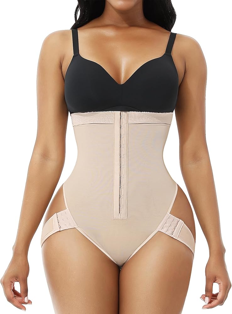 FeelinGril Shapewear for Women Tummy Control Fajas Colombianas Thong Bodysuit