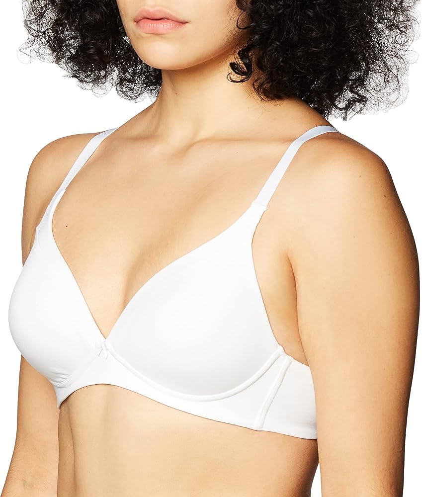 Warner's Women's Invisible Bliss Cotton Comfort Wireless Lift T-Shirt Bra Rn0141a