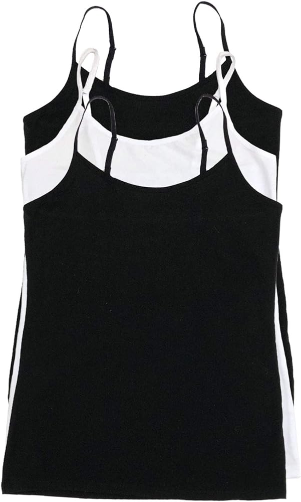 Felina Womens Micro Modal Camisole, Adjustable Tank Top 3-Pack