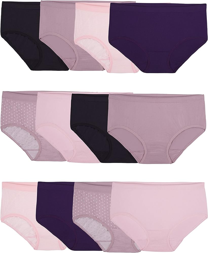 Fruit of the Loom Women's 360° Stretch Underwear (Regular & Plus Size)